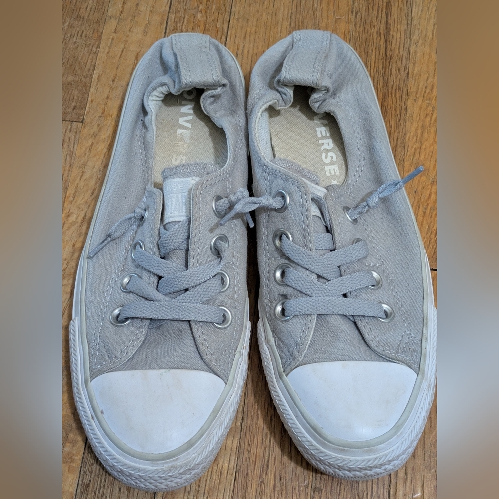 Converse Light Gray All Star Sneakers